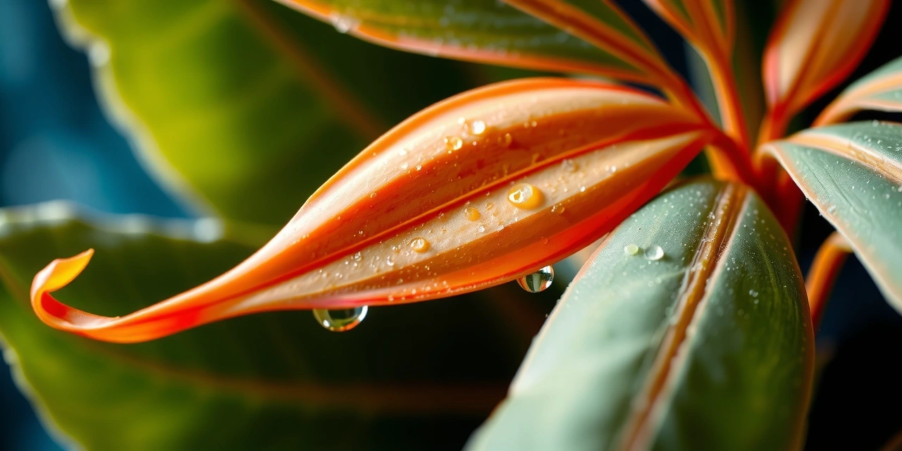 Tropical Abstract Background
